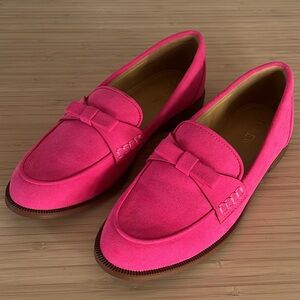 J. Crew Pink Loafers